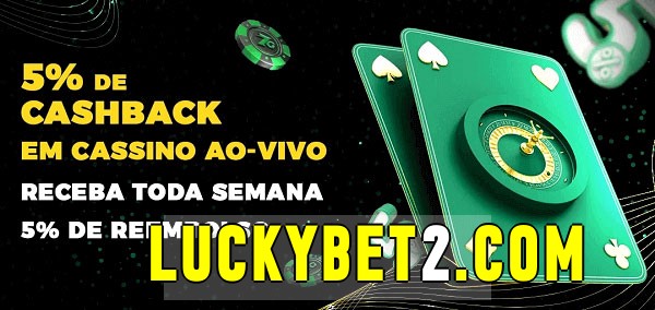 Promoções do cassino ao Vivo Luckybet 